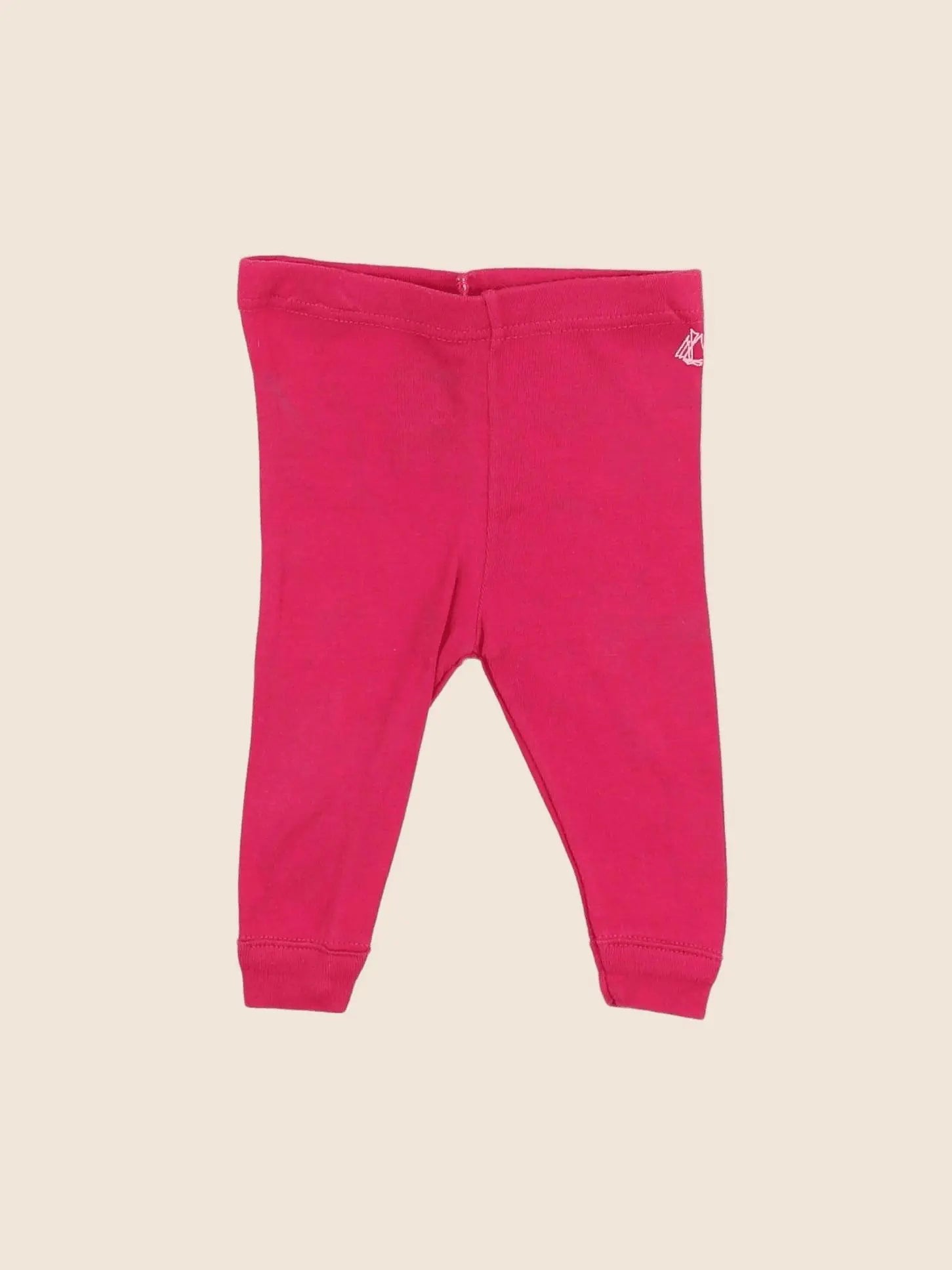 Petit Bateau - legging rose - 3 mois