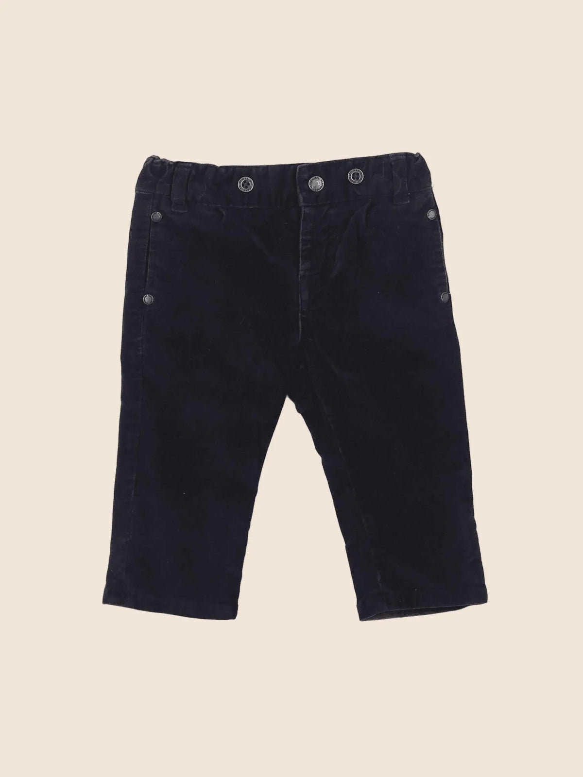 Vertbaudet - pantalon bleu - 6 mois