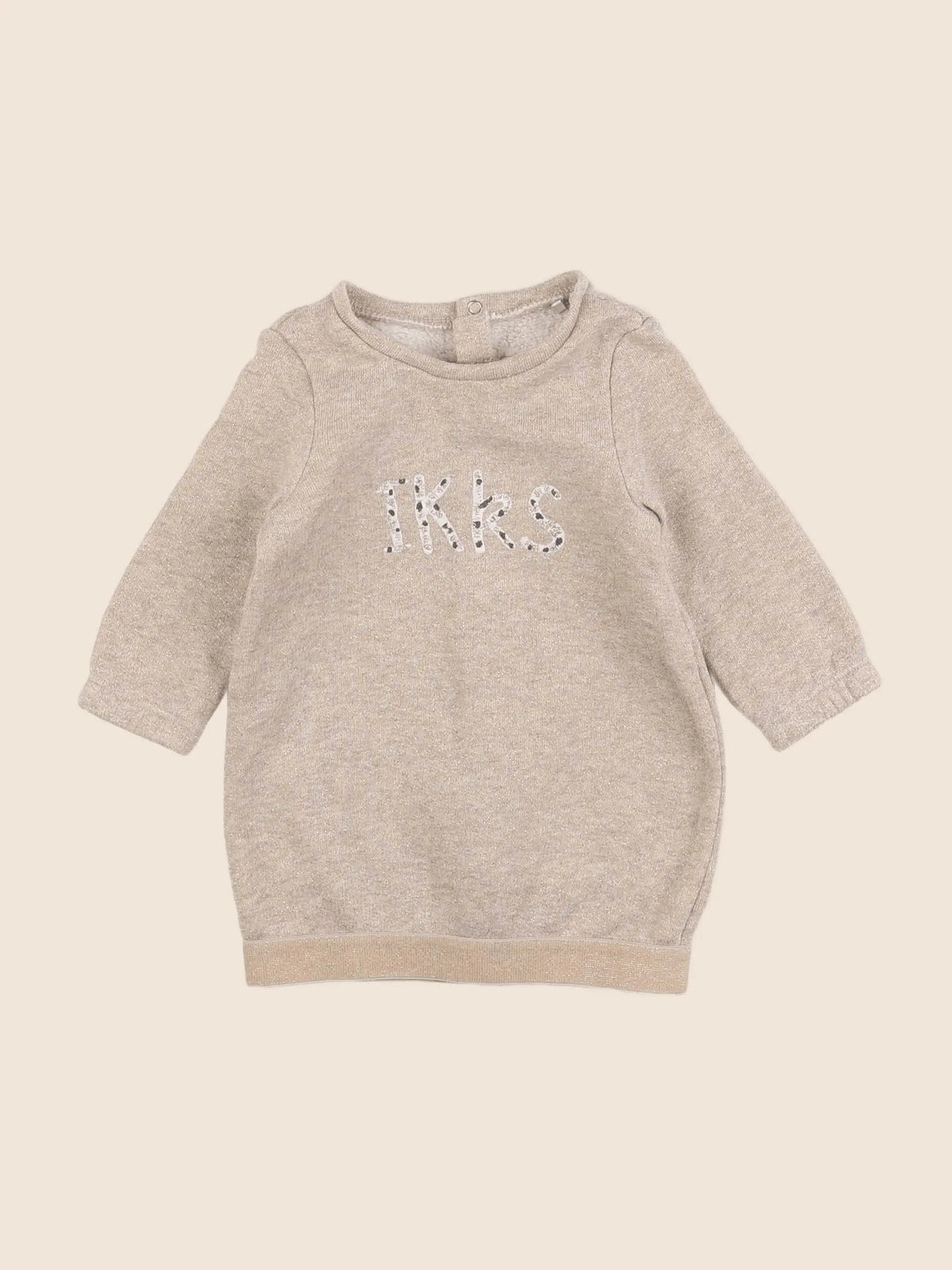IKKS - robe beige - 12 mois