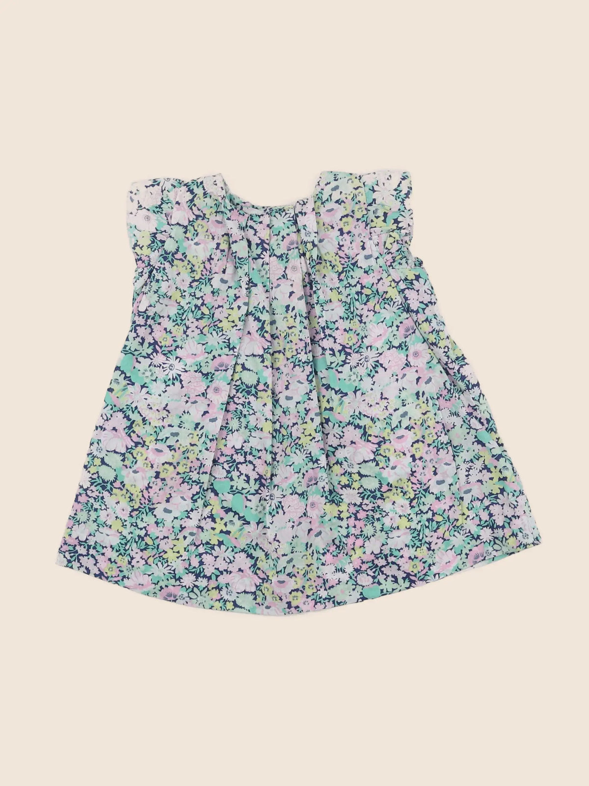 Jacadi - robe liberty multicolore - 6 mois