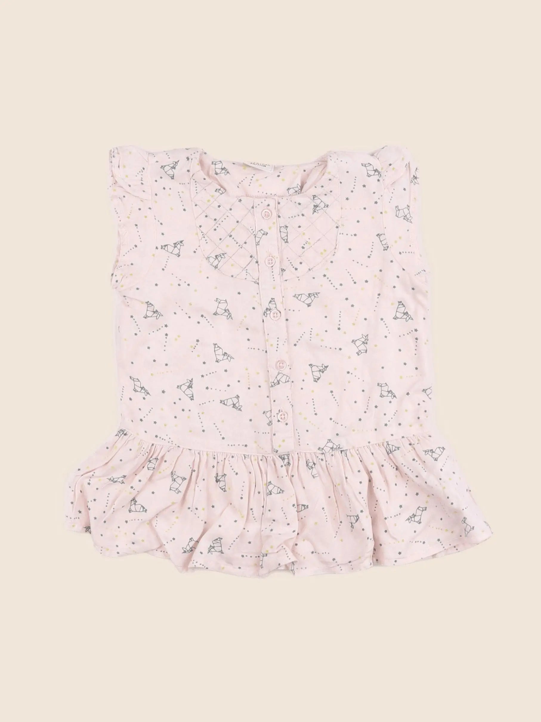 Tape à l'oeil - robe rose - 9 mois