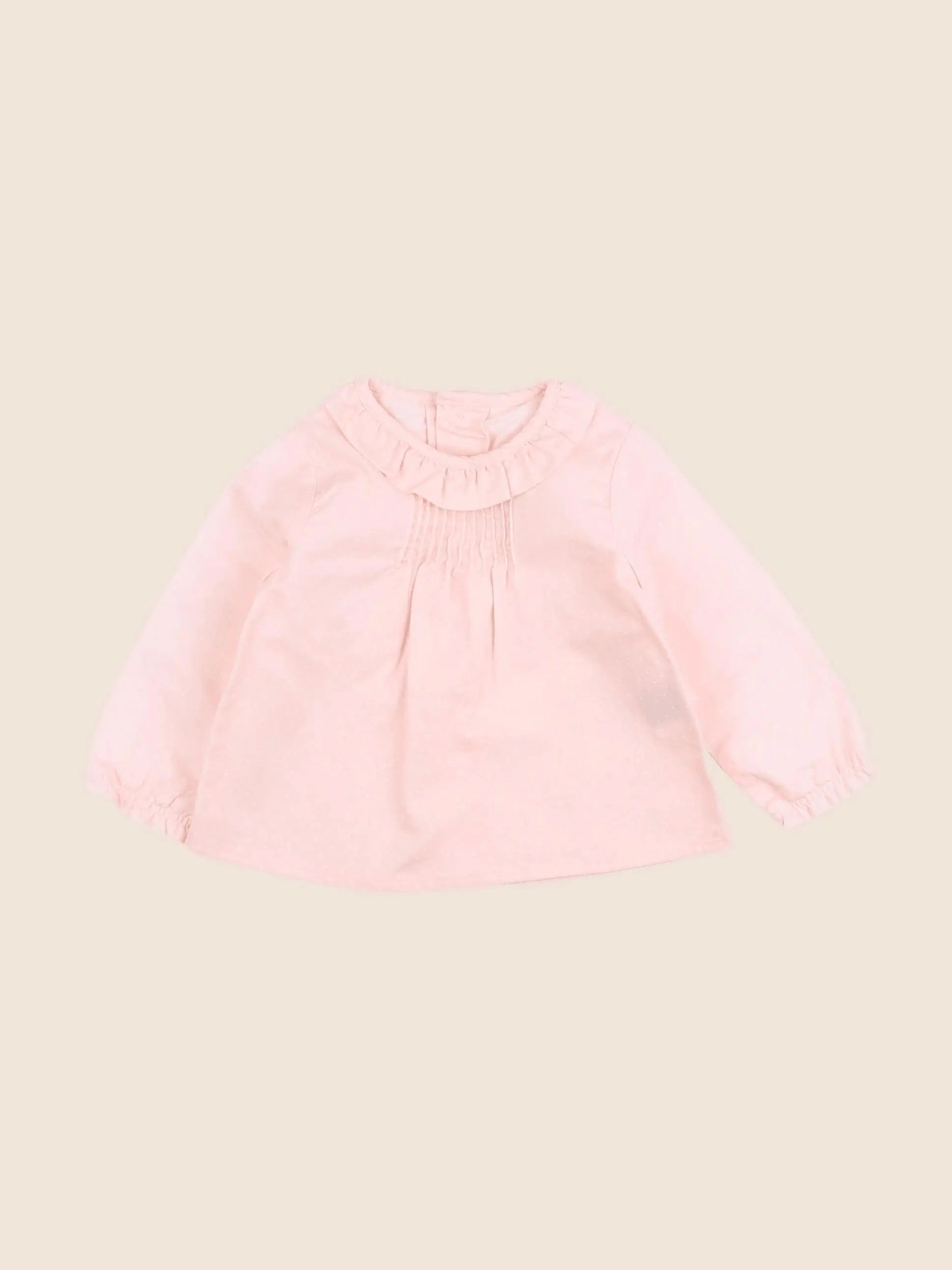 Neck & Neck - blouse rose - 6 mois