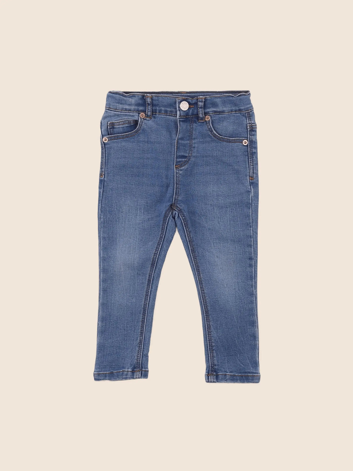 Zara - jean bleu - 12/18 mois