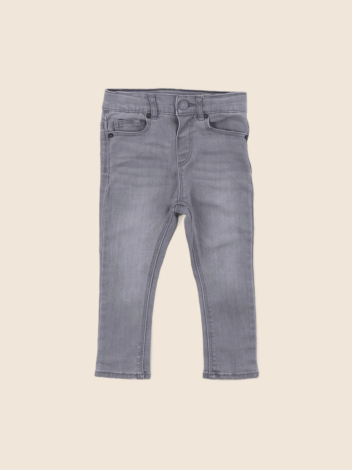 Zara - jean gris - 12/18 mois