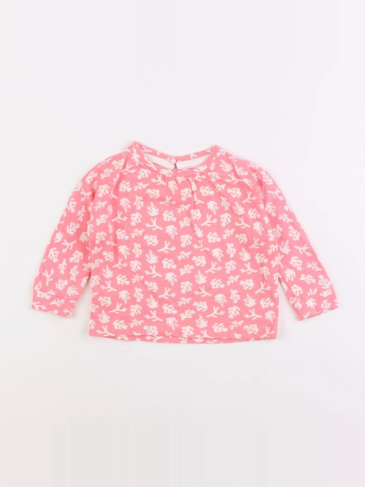 Natalys - tee-shirt rose - 18 mois