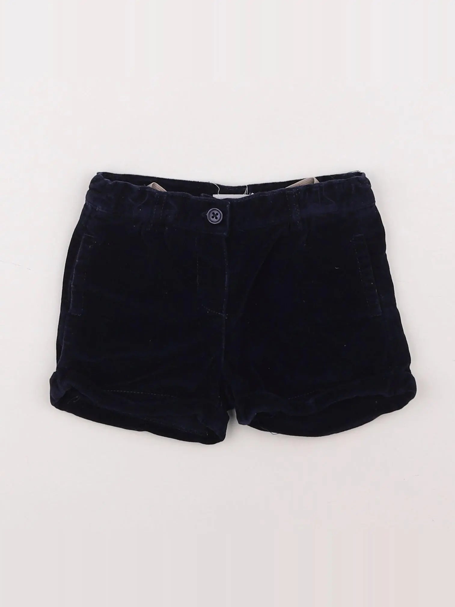 Boutchou - short bleu - 12 mois