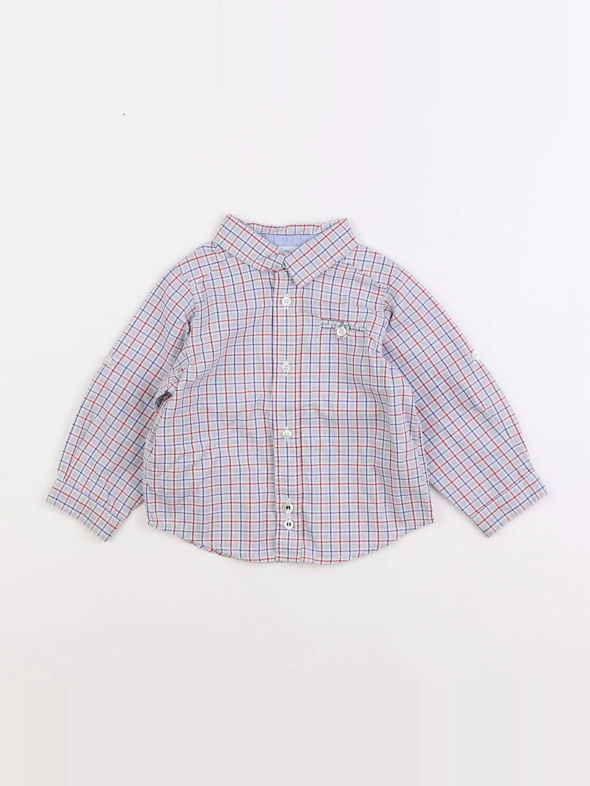 Jacadi - chemise multicolore - 12 mois
