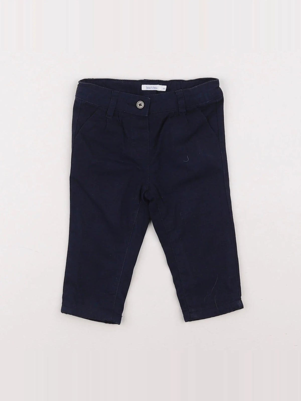 Boutchou - pantalon bleu - 6 mois