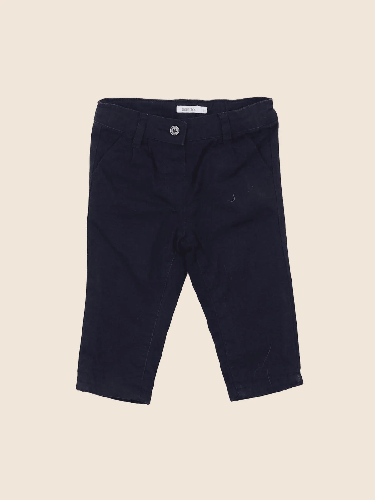 Boutchou - pantalon bleu - 6 mois