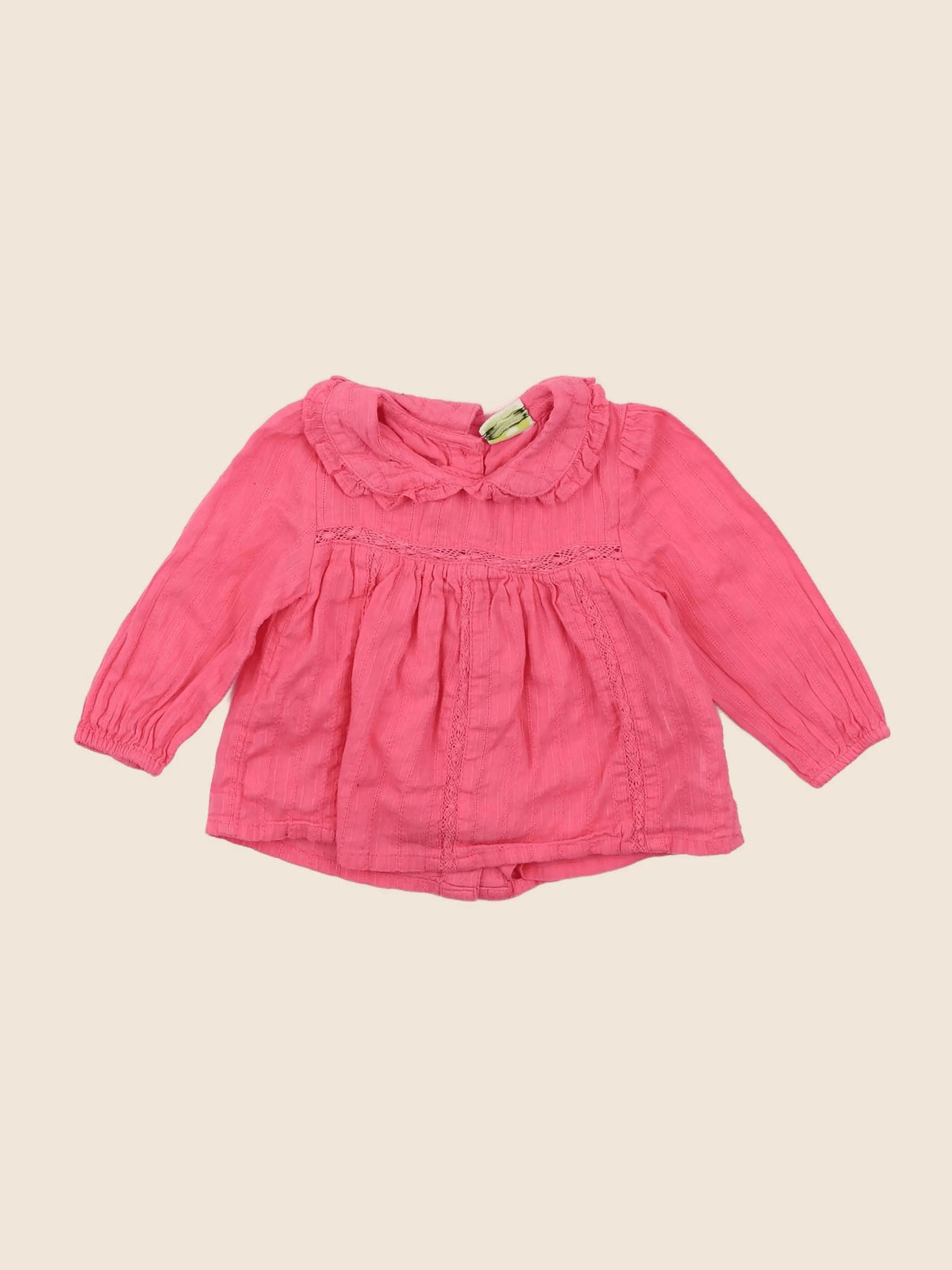 Tape à l'oeil - blouse rose - 6 mois