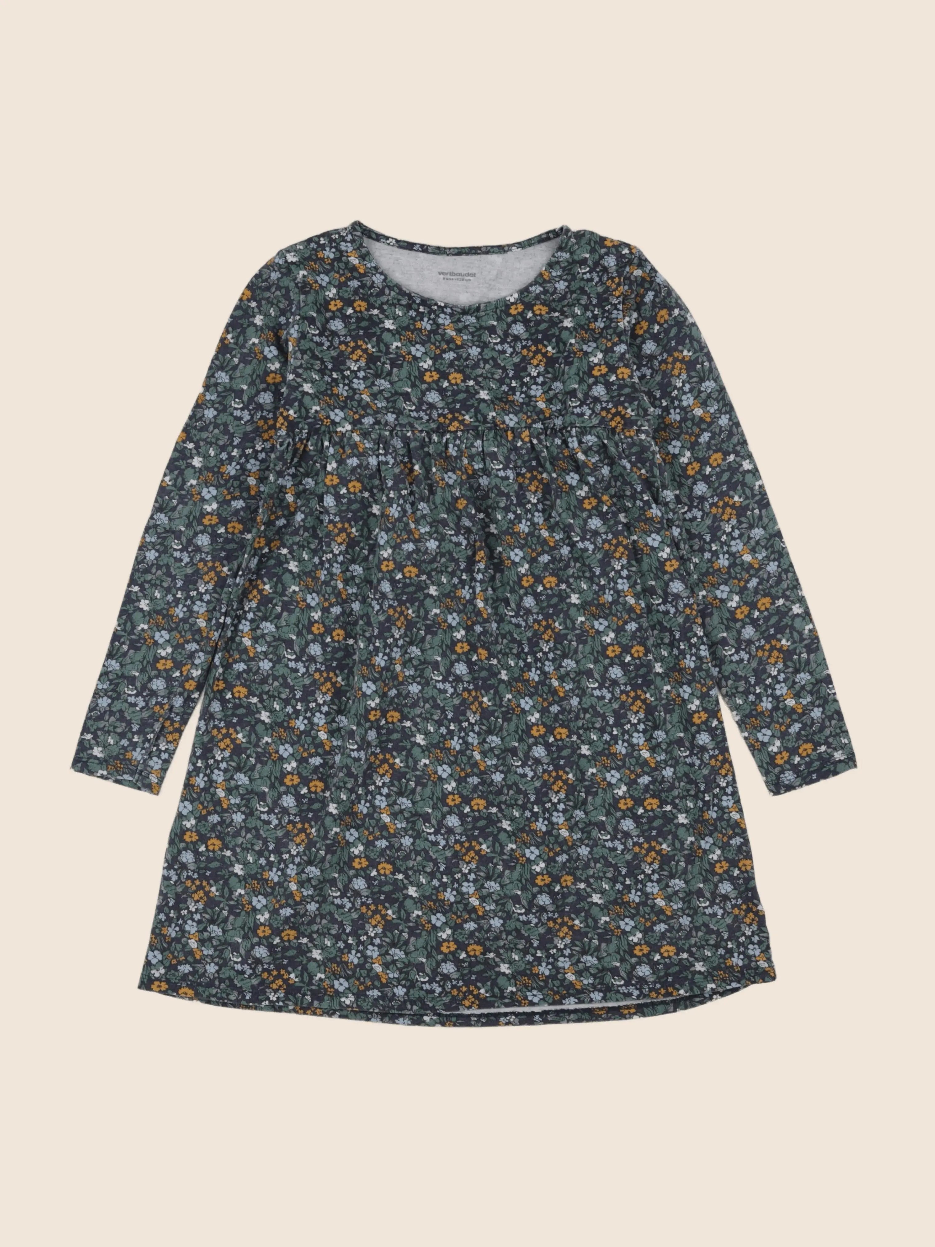 Vertbaudet - robe bleu - 8 ans