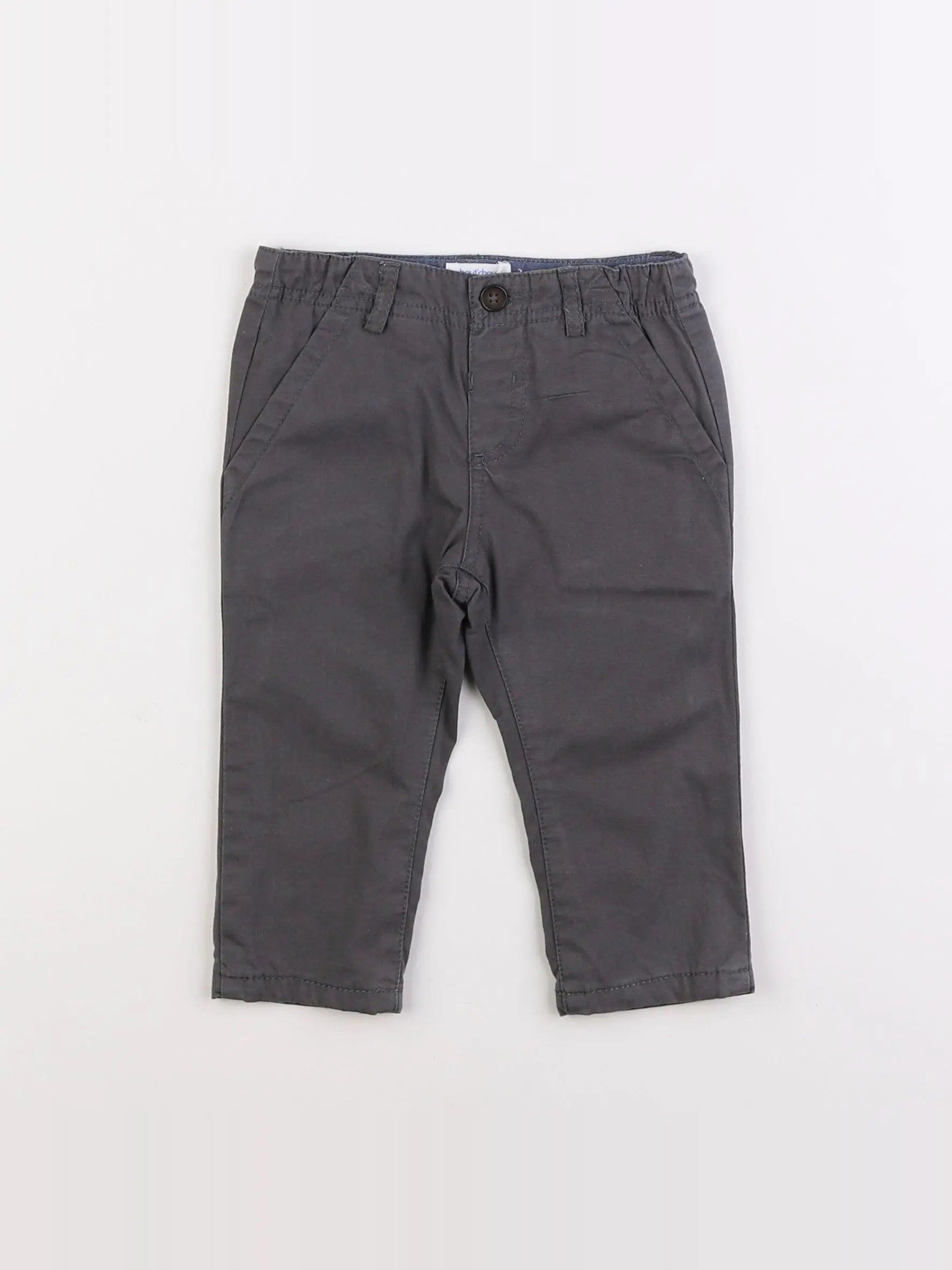 Boutchou - pantalon gris - 6 mois