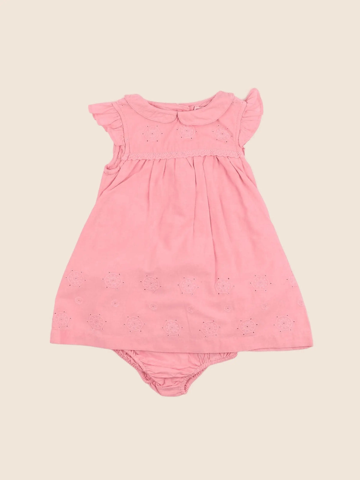 Cyrillus - robe rose - 3 mois