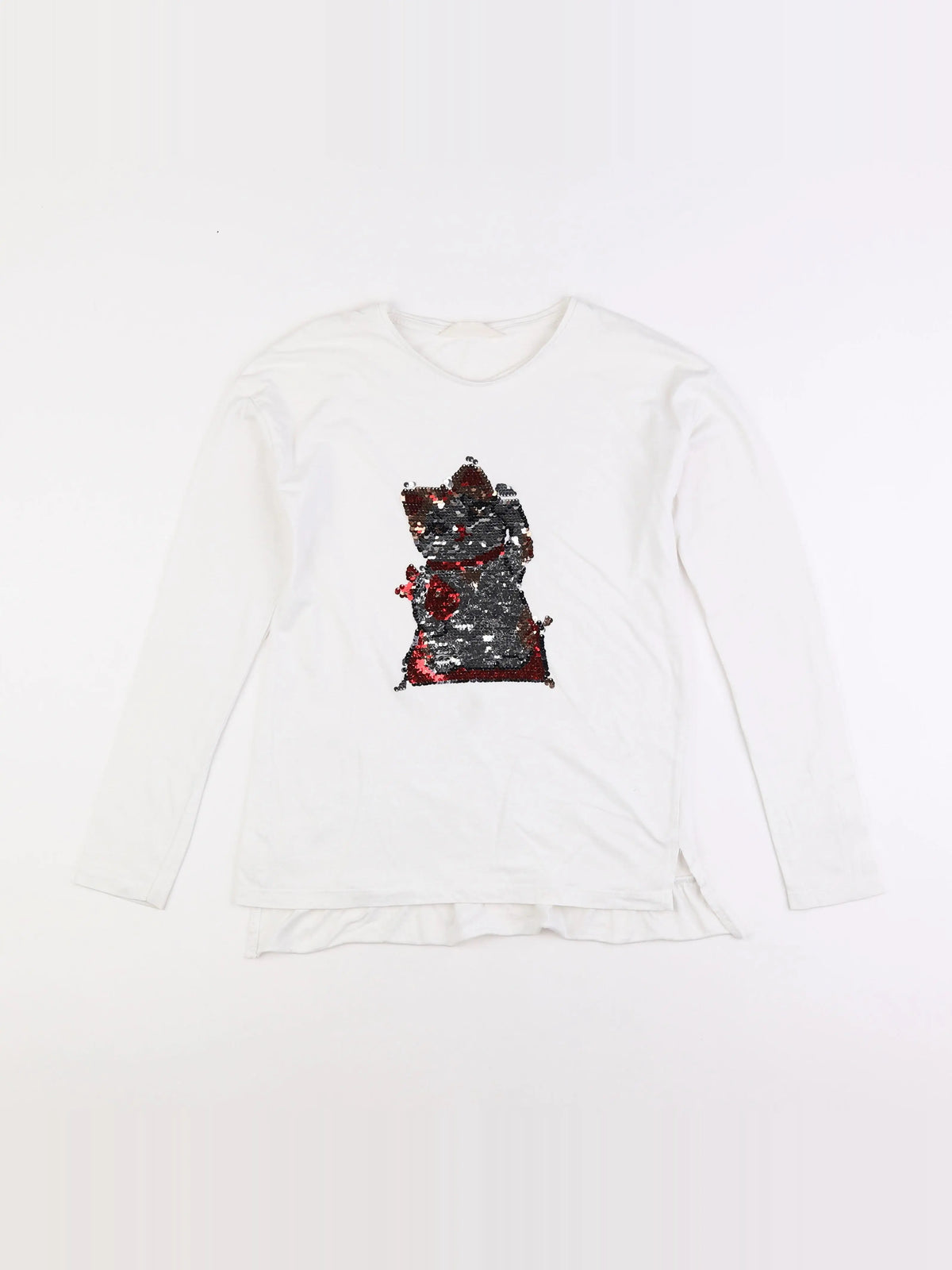 Mango - tee-shirt blanc - 11/12 ans