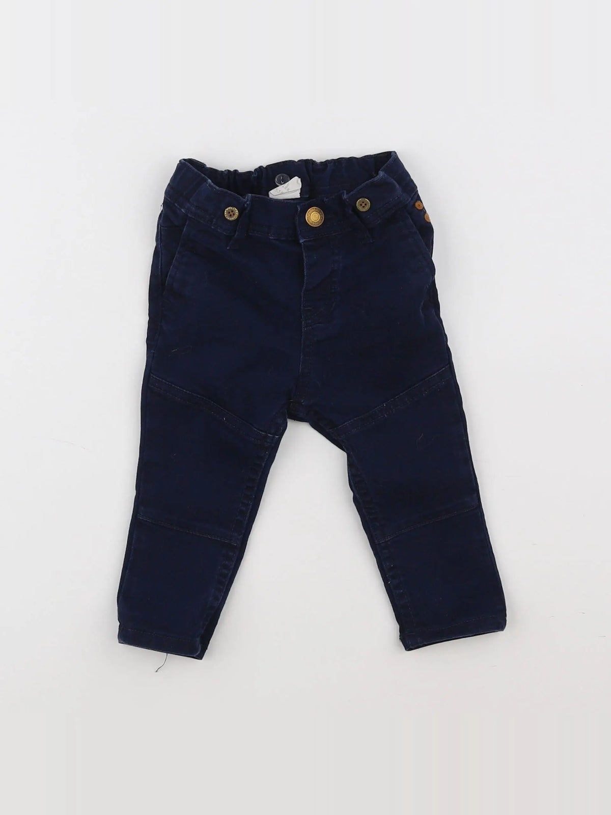 H&M - jean bleu - 6/9 mois