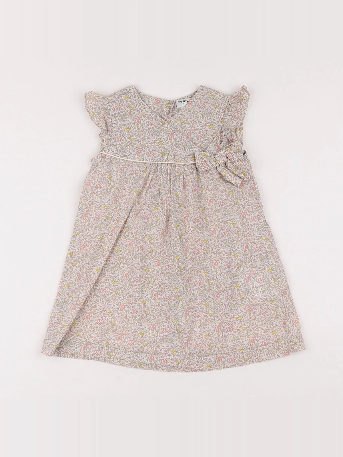 Cyrillus - robe beige - 12 mois