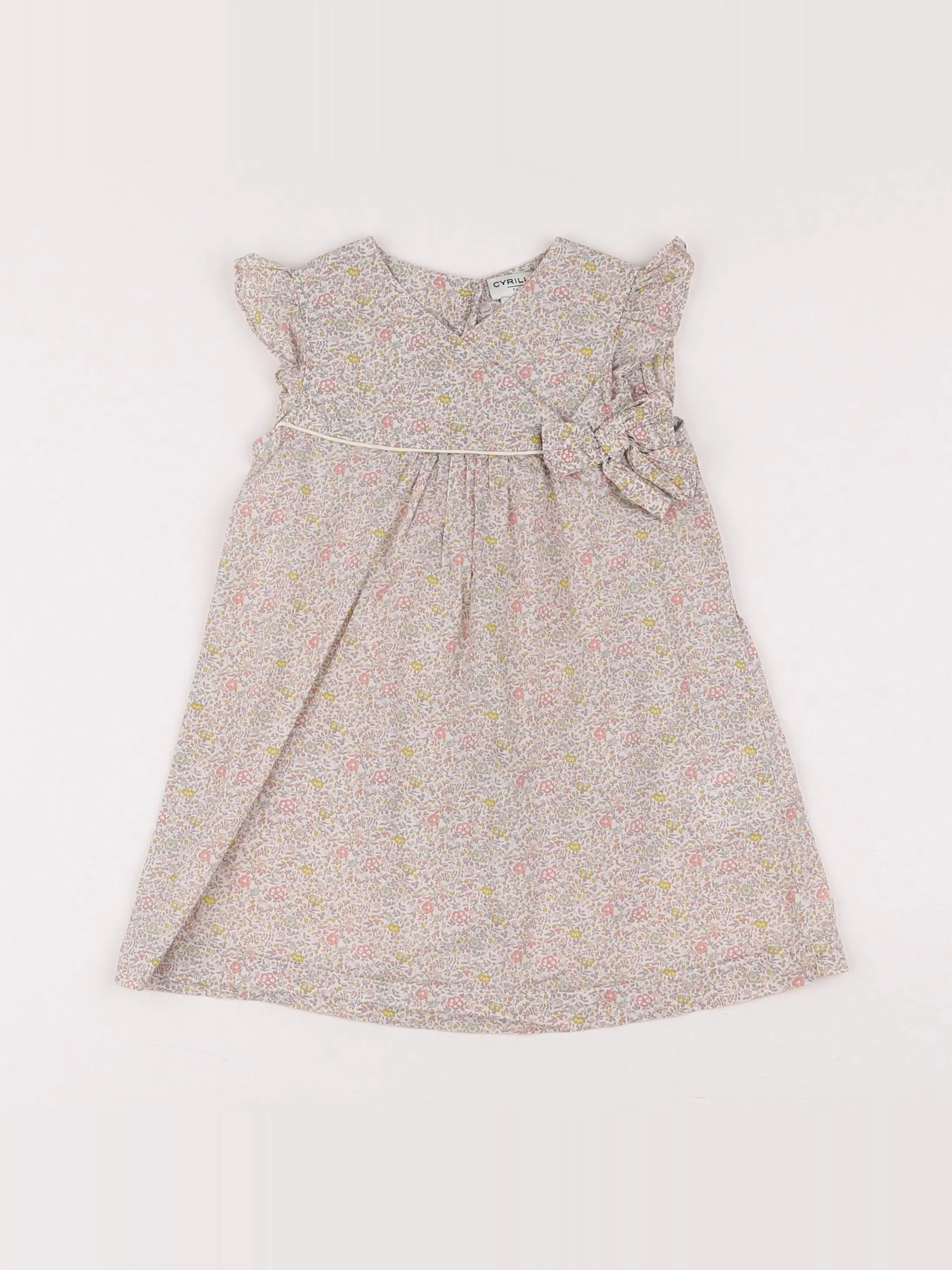 Cyrillus - robe beige - 12 mois