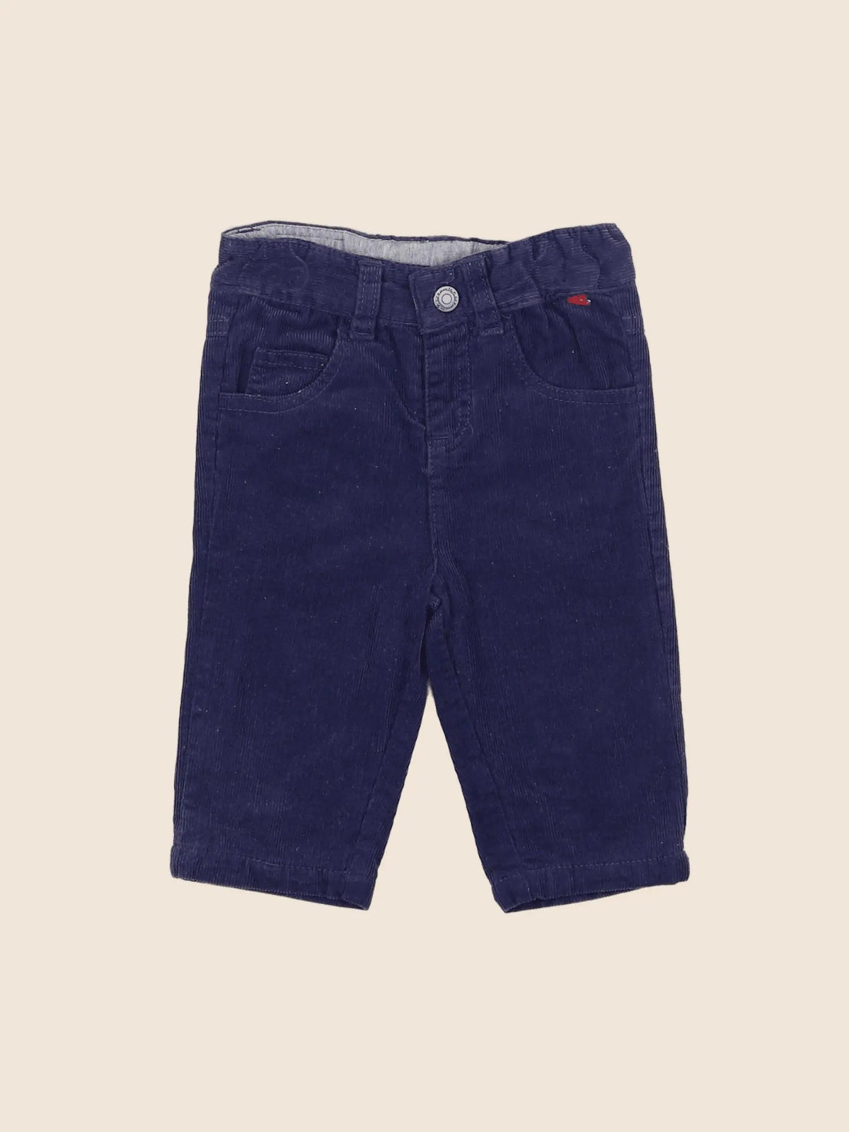 Cadet Rousselle - pantalon doublé bleu - 6 mois