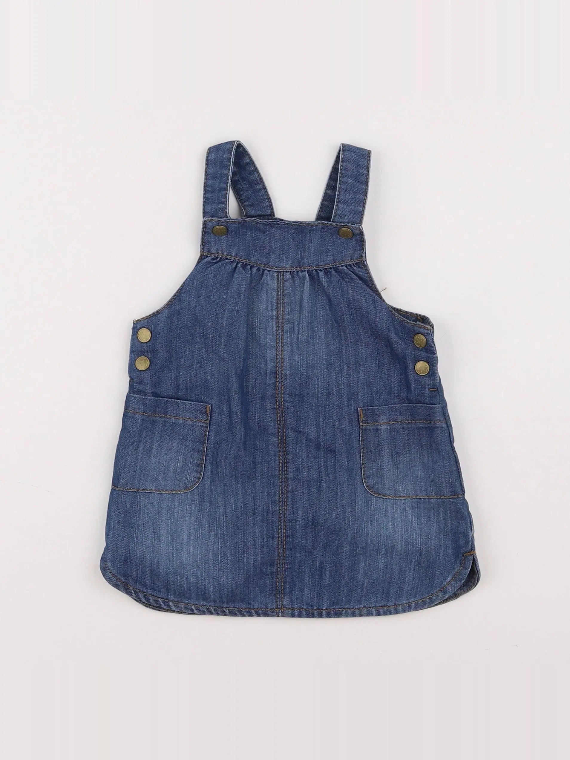 Tape à l'oeil - robe bleu - 12 mois