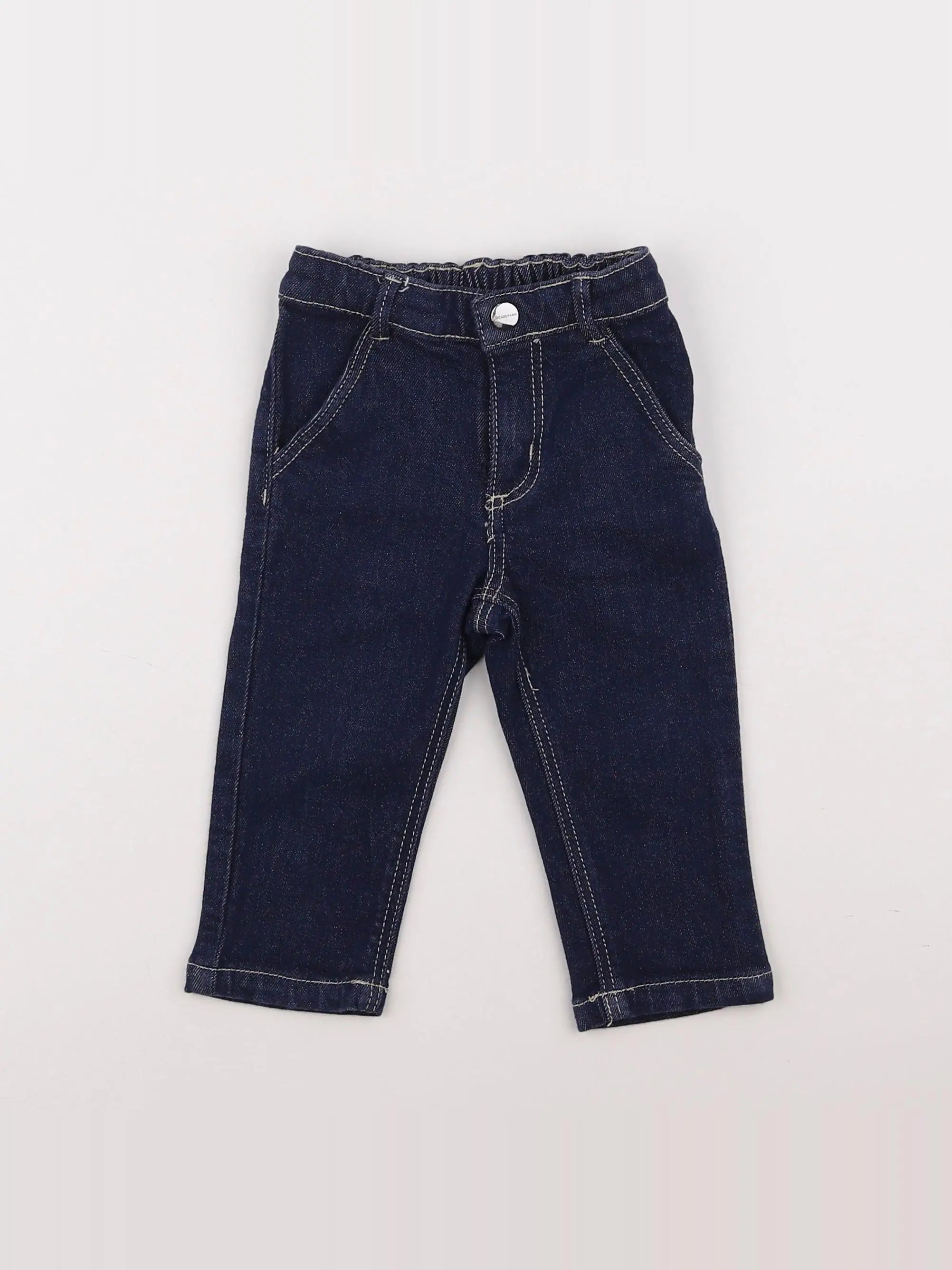 Jacadi - jean bleu - 12 mois