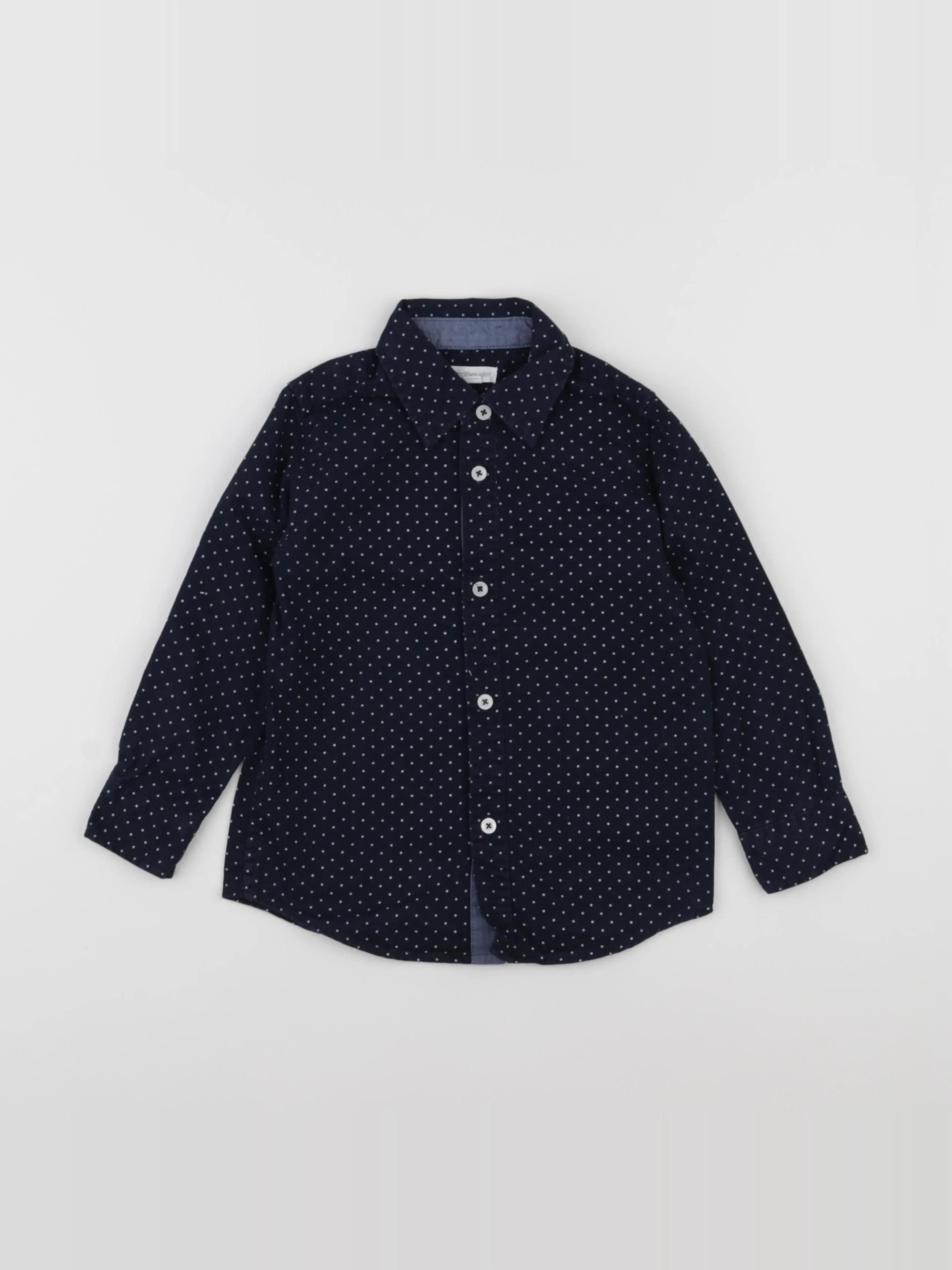 Vertbaudet - chemise bleu - 4 ans