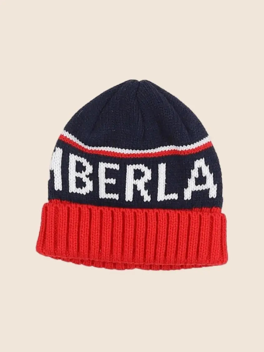 Timberland - bonnet bleu, rouge - 9 mois