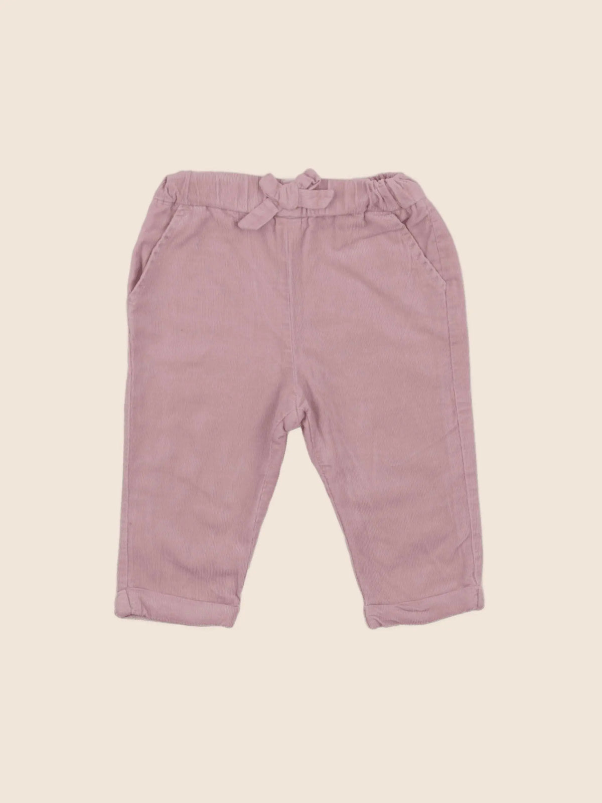 Vertbaudet - pantalon rose - 9 mois