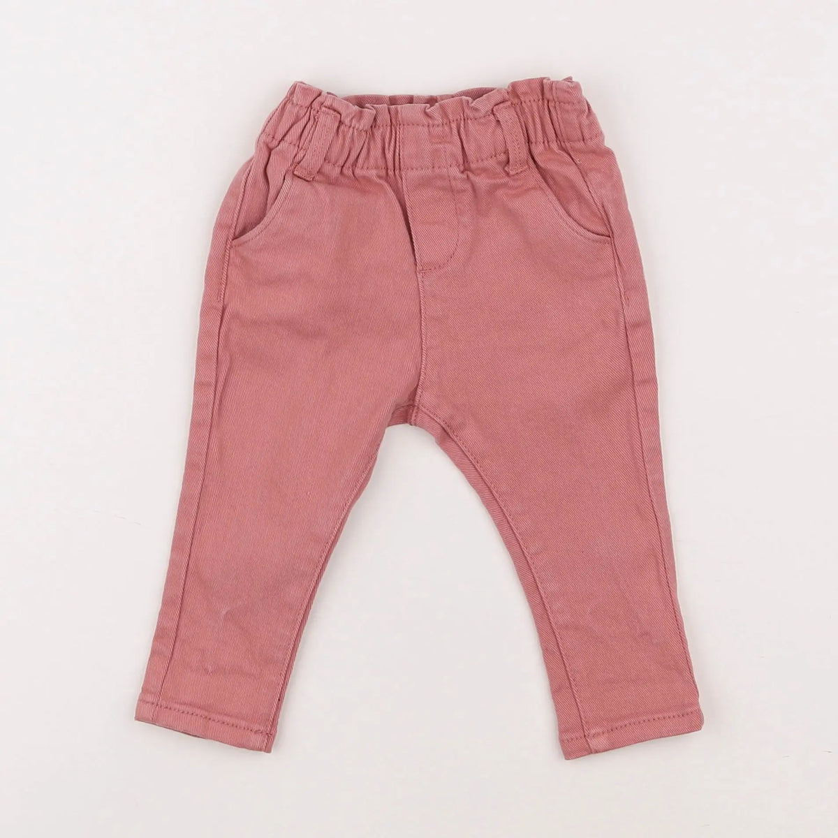 Vertbaudet - pantalon rose - 6 mois
