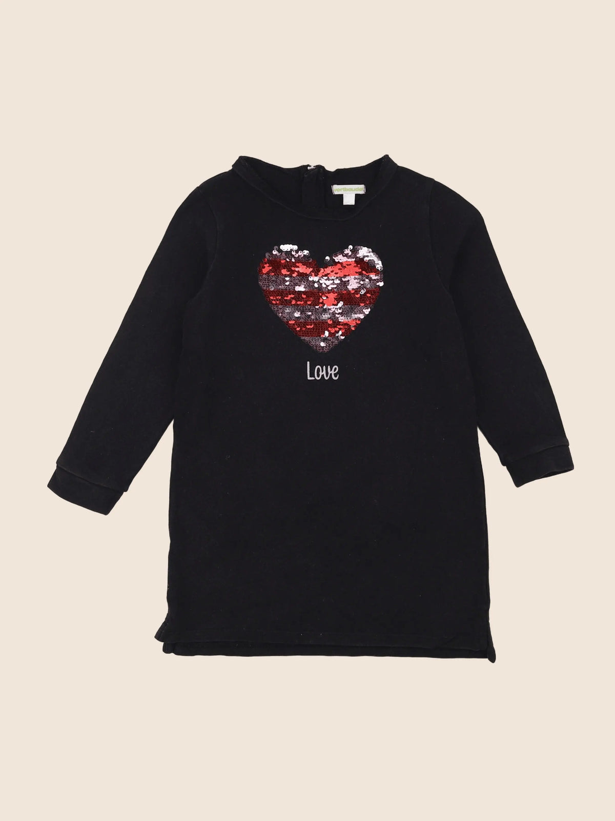 Vertbaudet - robe noir - 6 ans