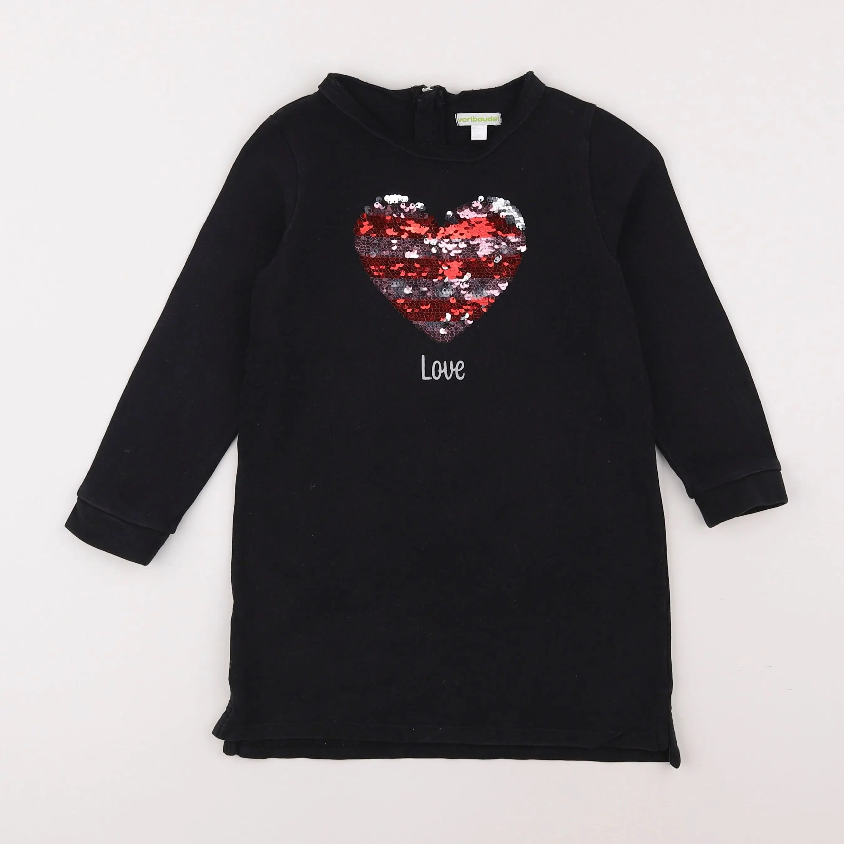 Vertbaudet - robe noir - 6 ans