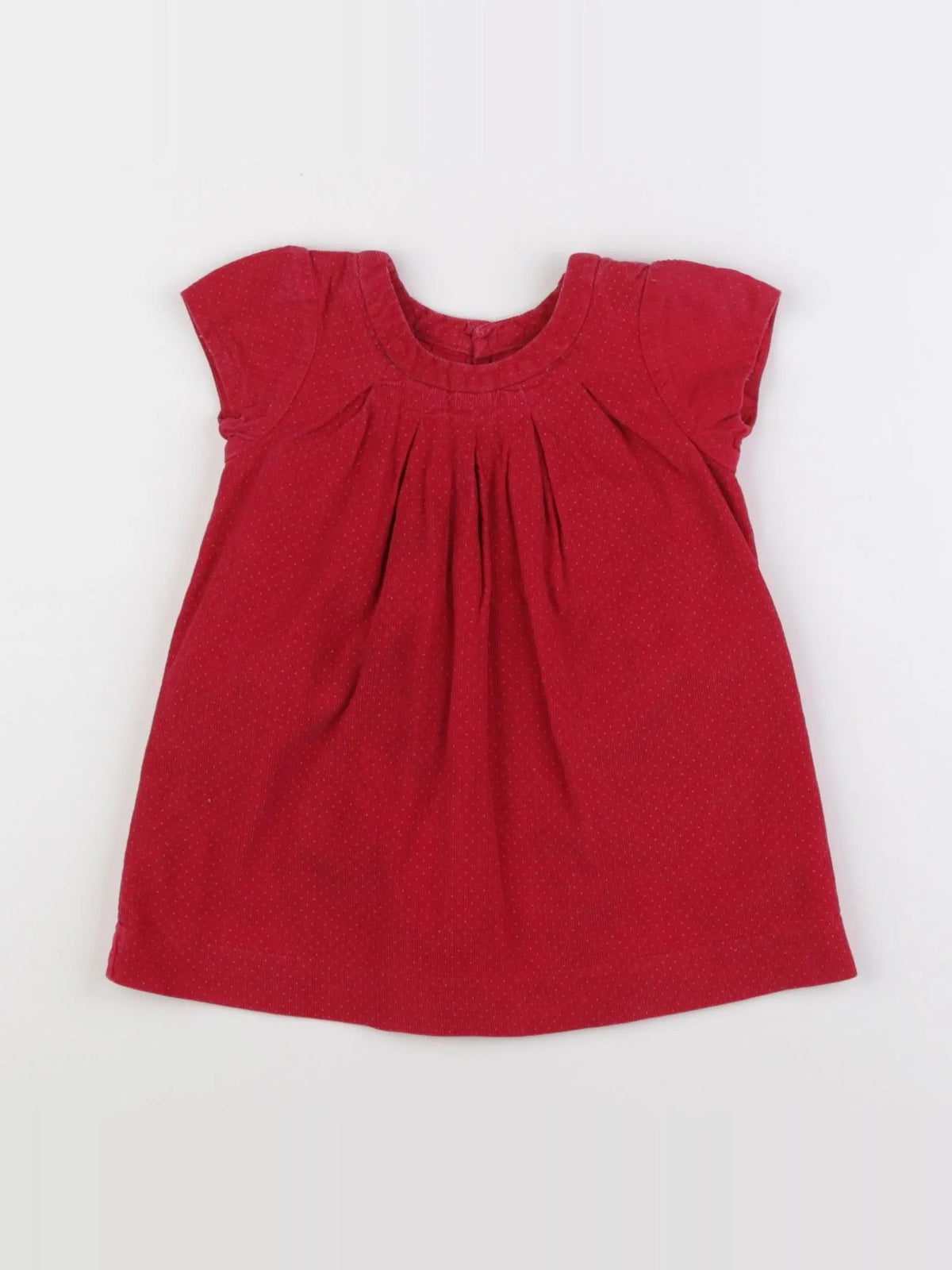 Jacadi - robe rouge - 12 mois