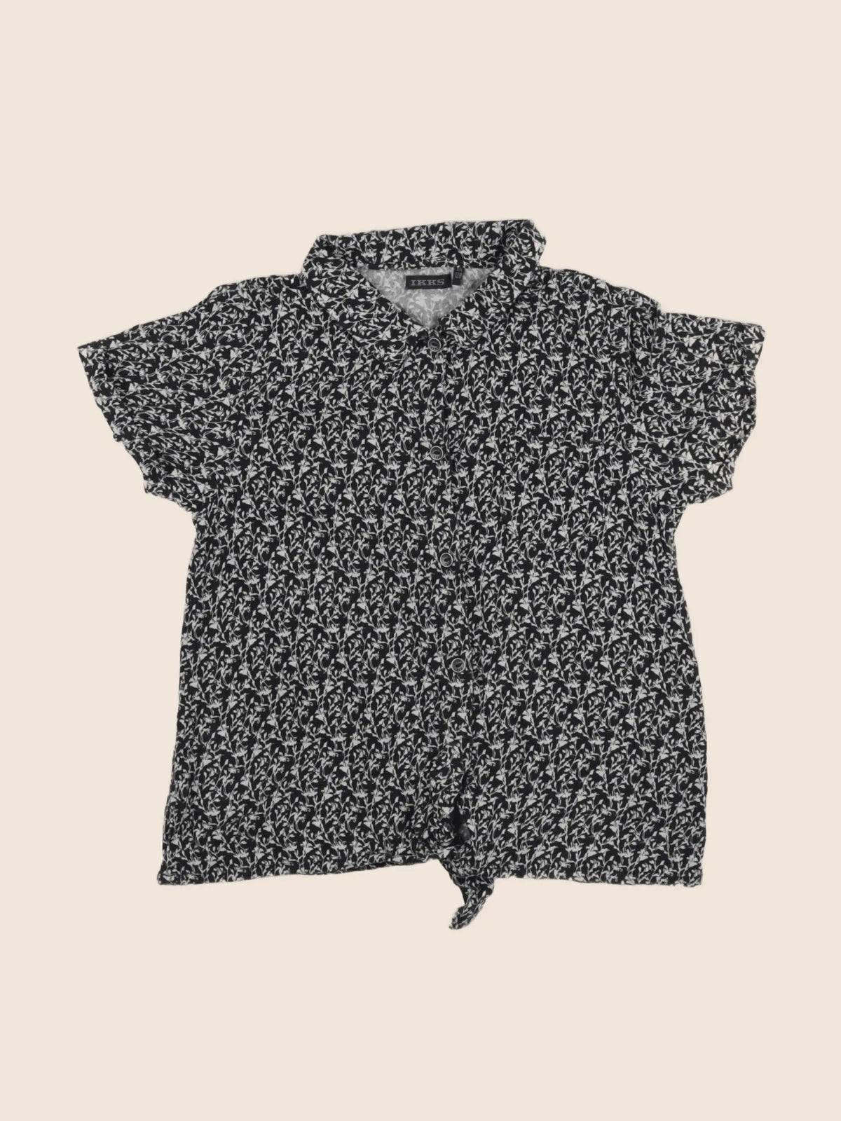IKKS - blouse noir - 8 ans