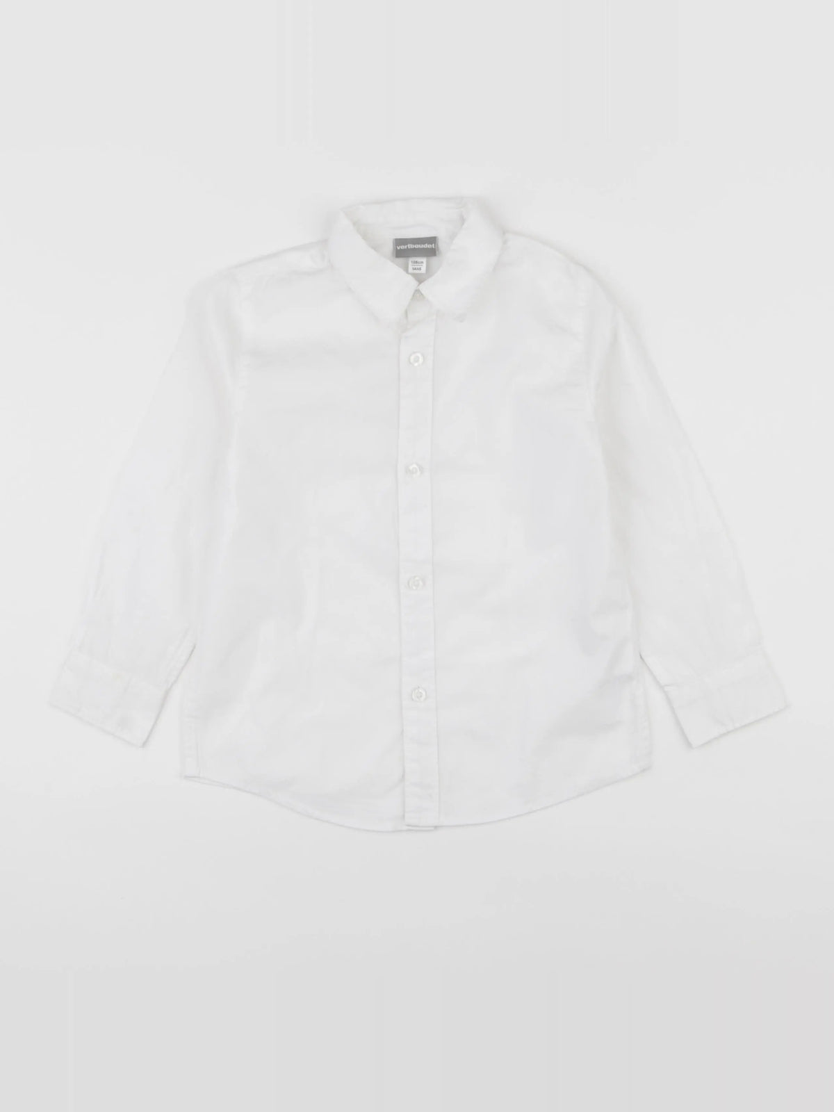 Vertbaudet - chemise blanc - 5 ans