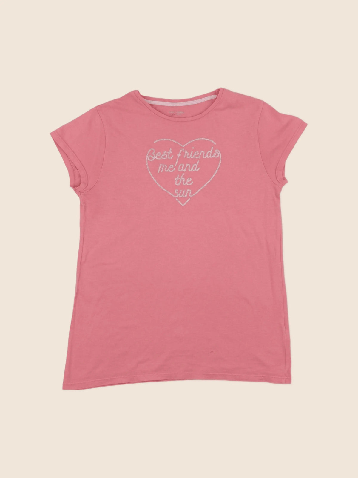 Vertbaudet - tee-shirt rose - 12 ans