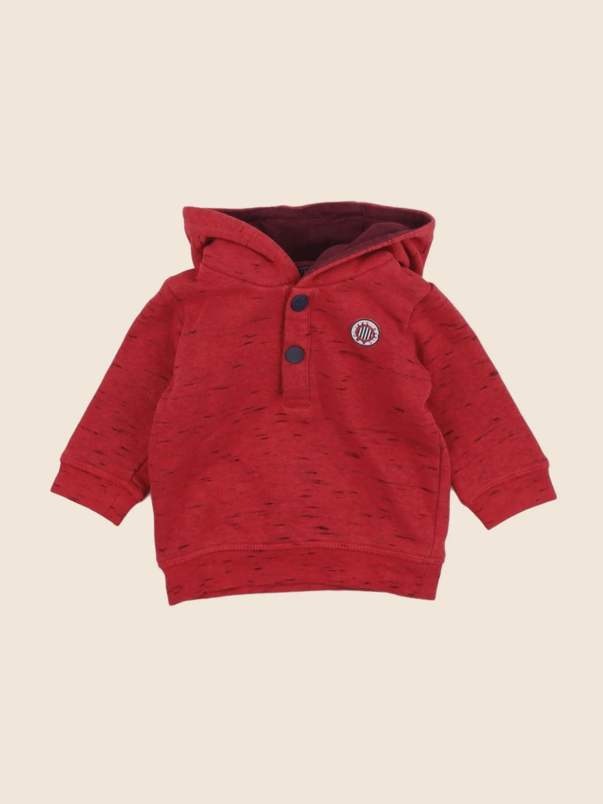 IKKS - sweat imprimé au dos rouge - 6 mois