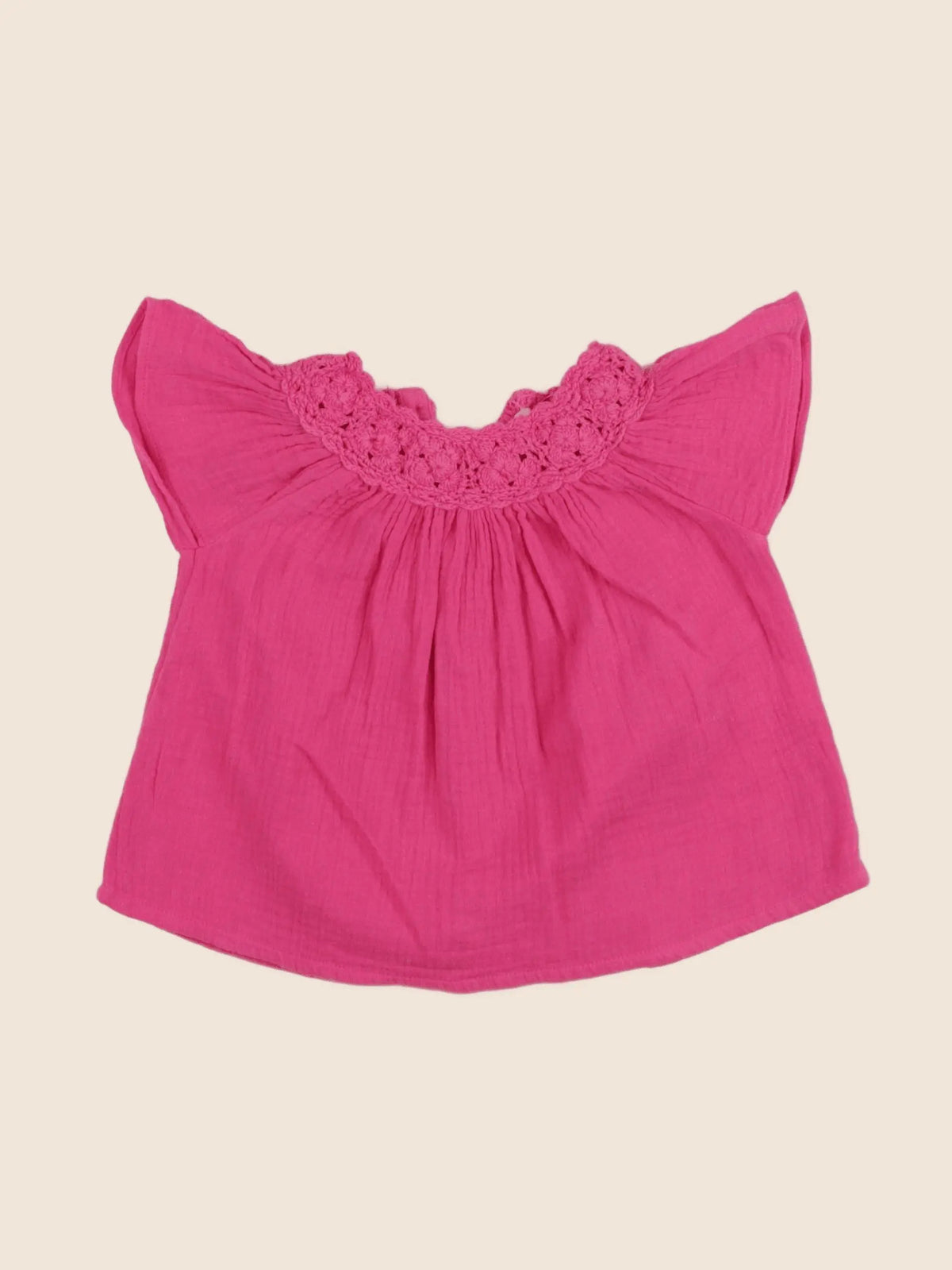 Vertbaudet - blouse rose - 18 mois