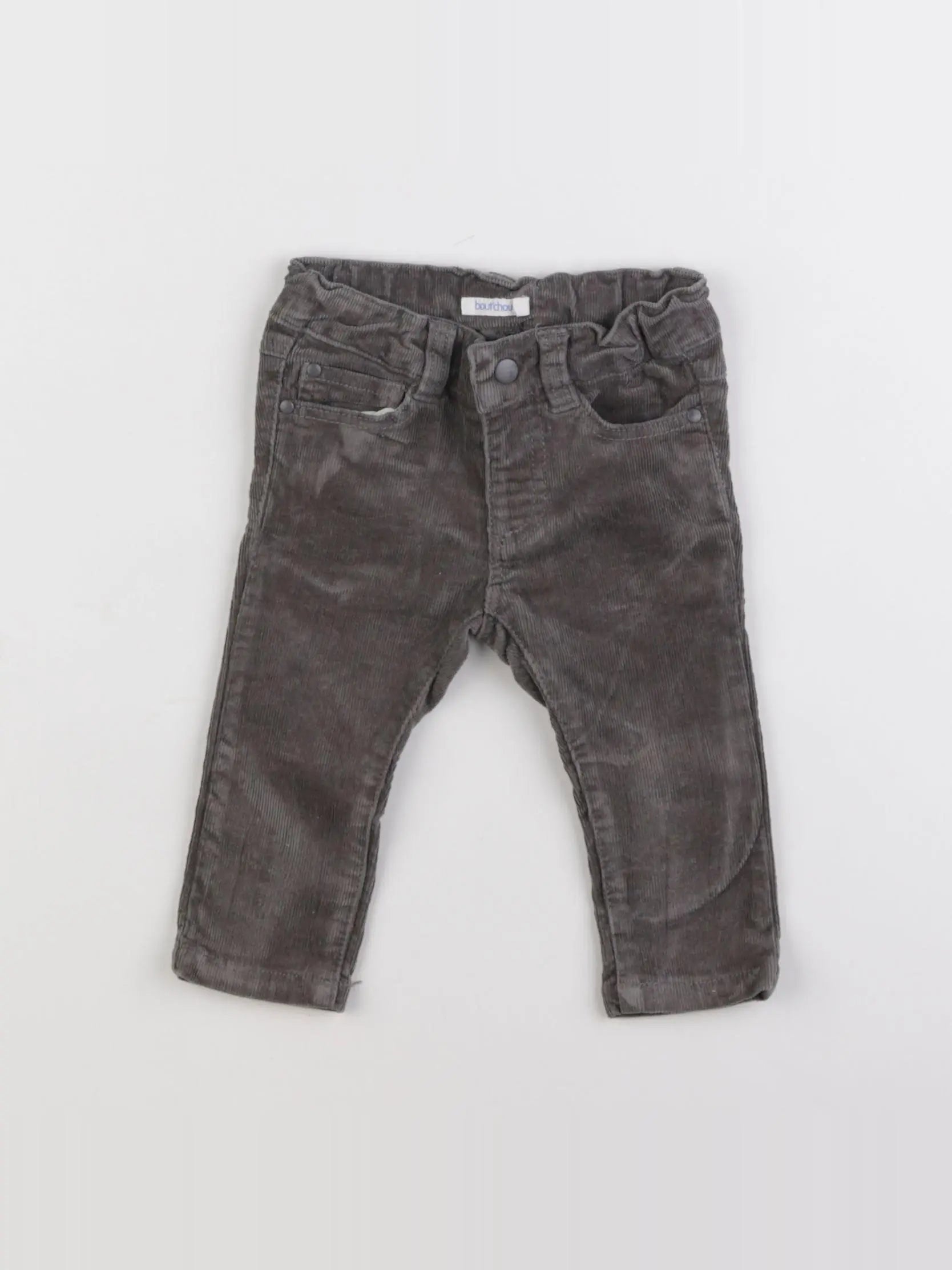 Boutchou - pantalon gris - 6 mois