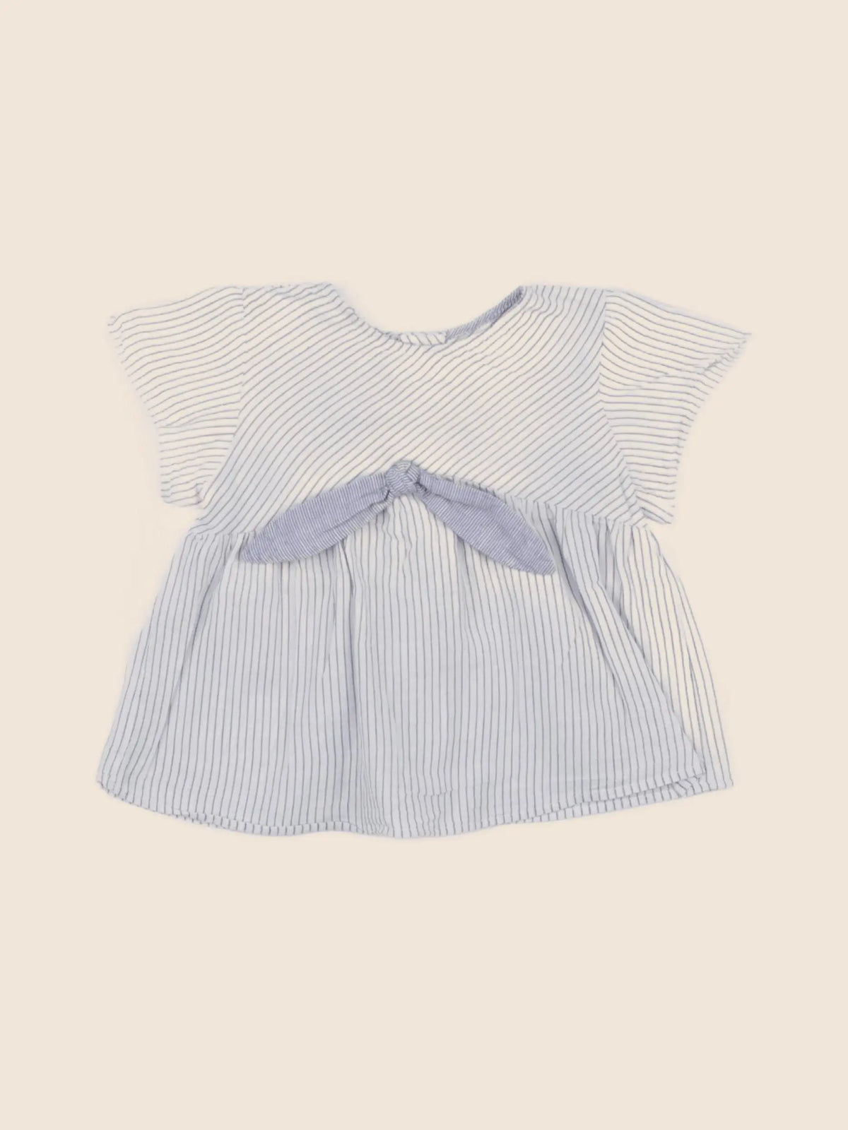 Zara - blouse bleu - 9/12 mois