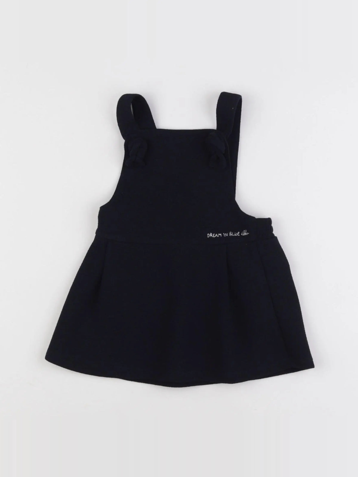 H&M - robe bleu - 12 mois