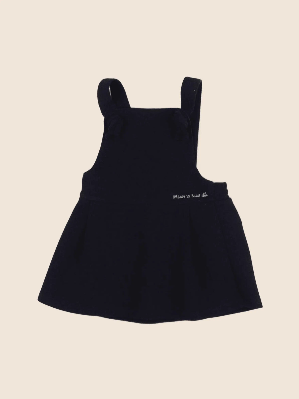 H&M - robe bleu - 12 mois