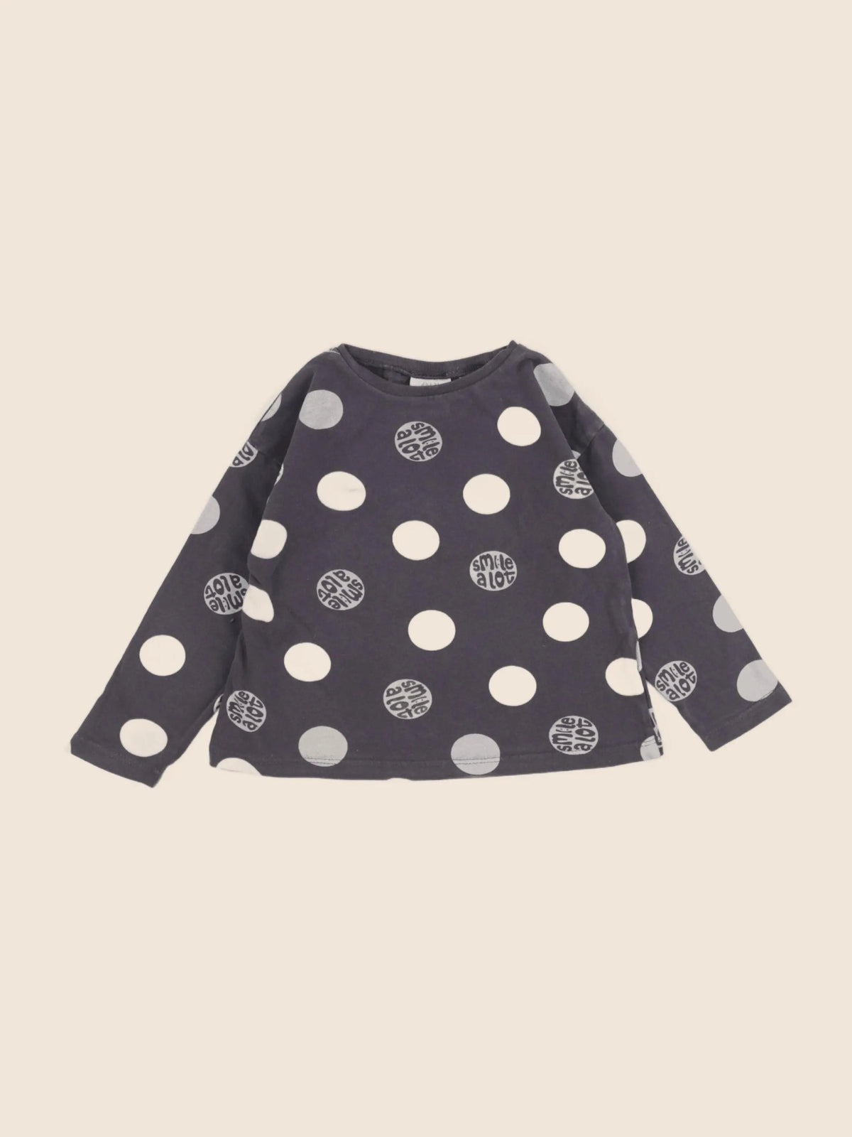 Zara - tee-shirt gris - 12/18 mois