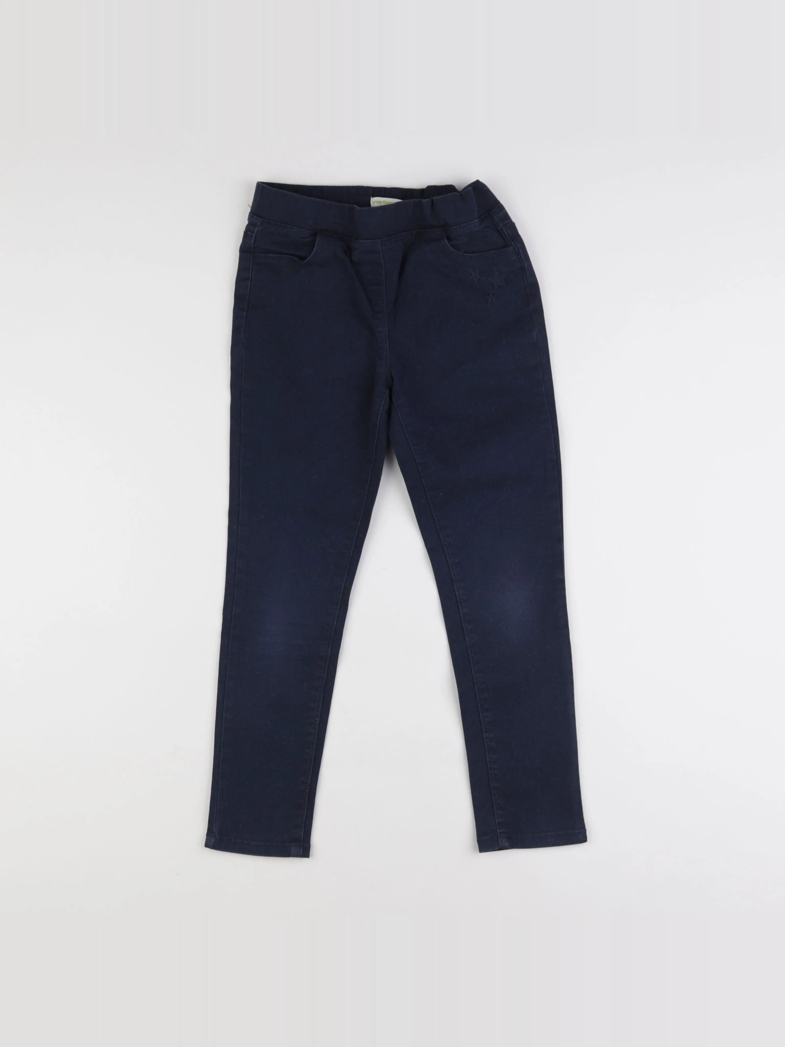Vertbaudet - jegging bleu - 9 ans