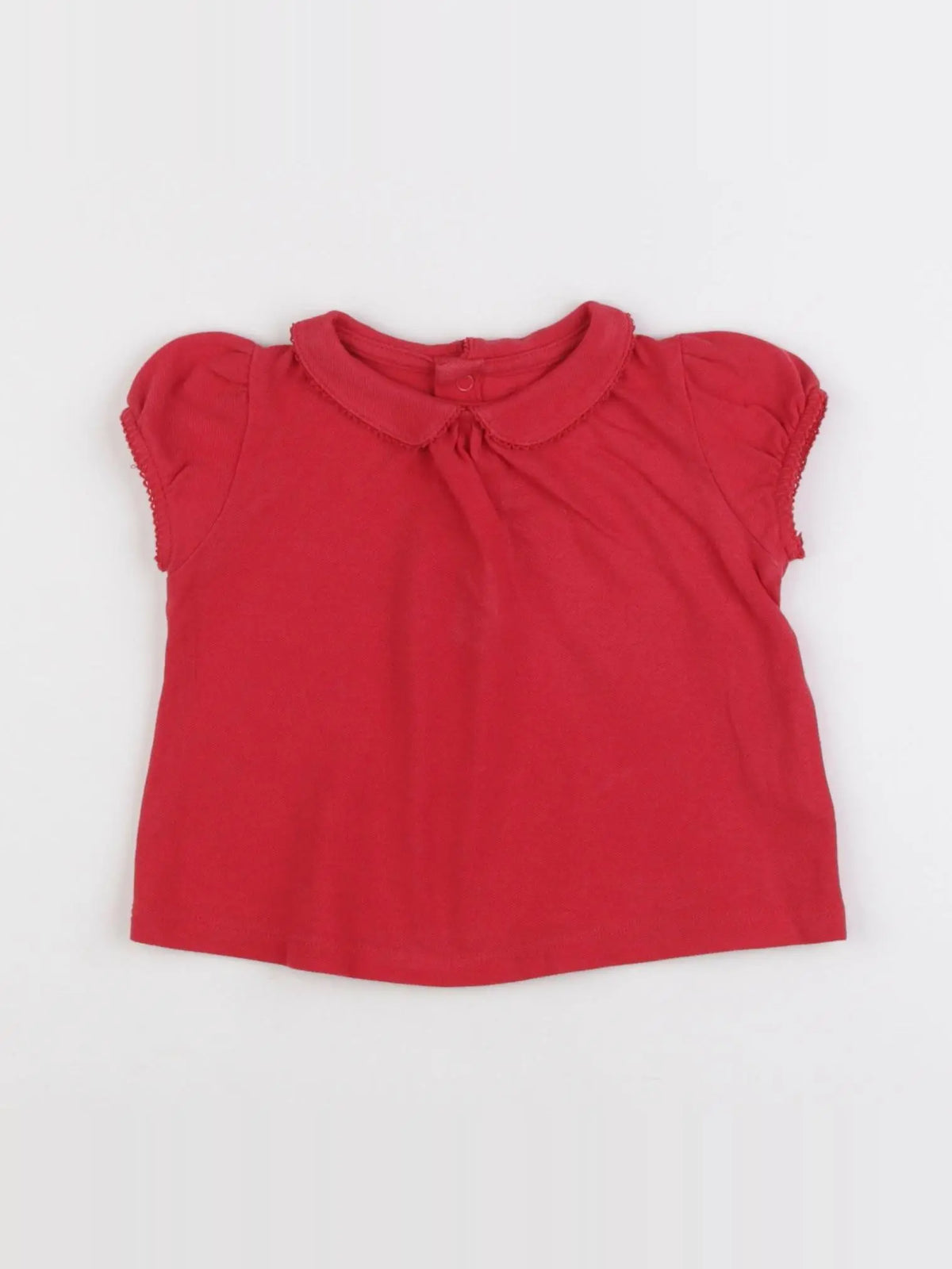 Boutchou - polo rouge - 9 mois