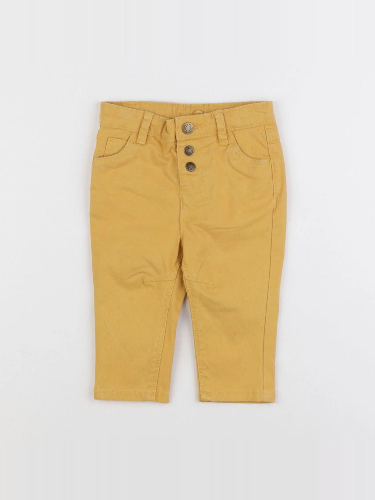 Tape à l'oeil - pantalon jaune - 6 mois