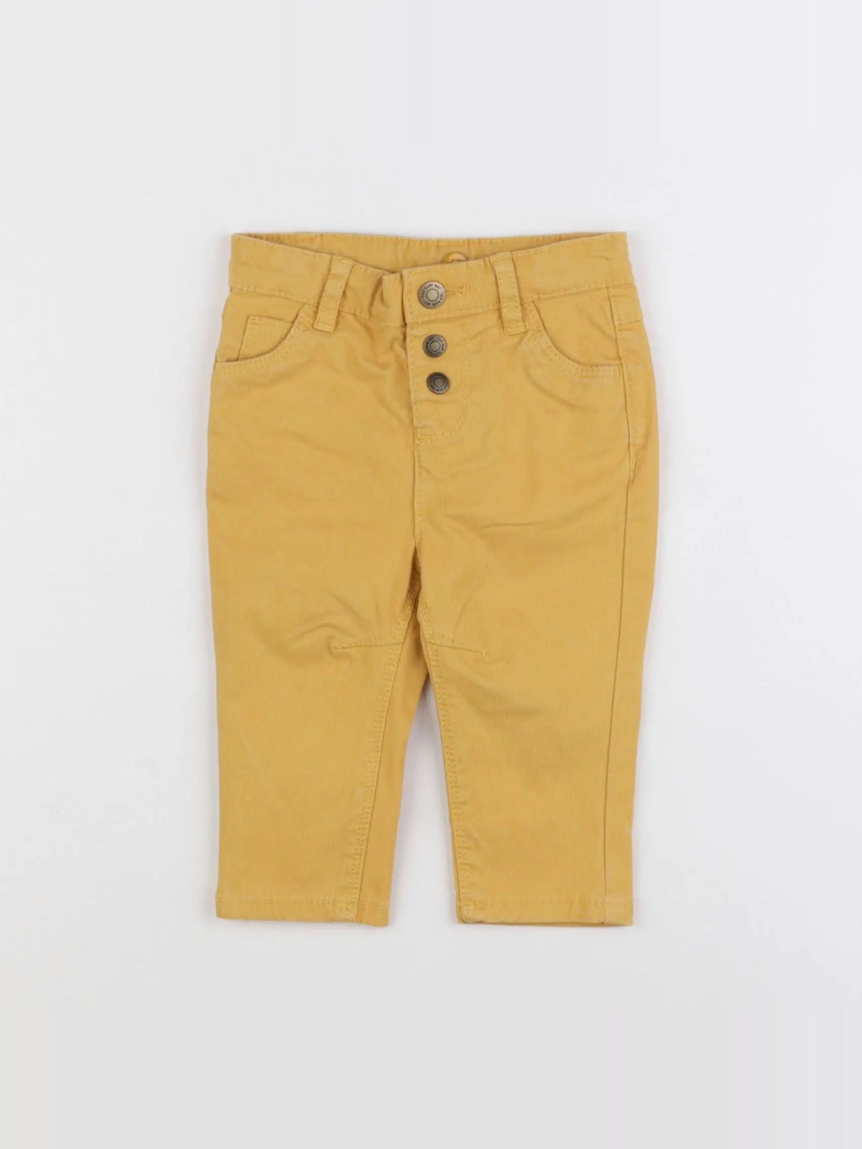 Tape à l'oeil - pantalon jaune - 6 mois