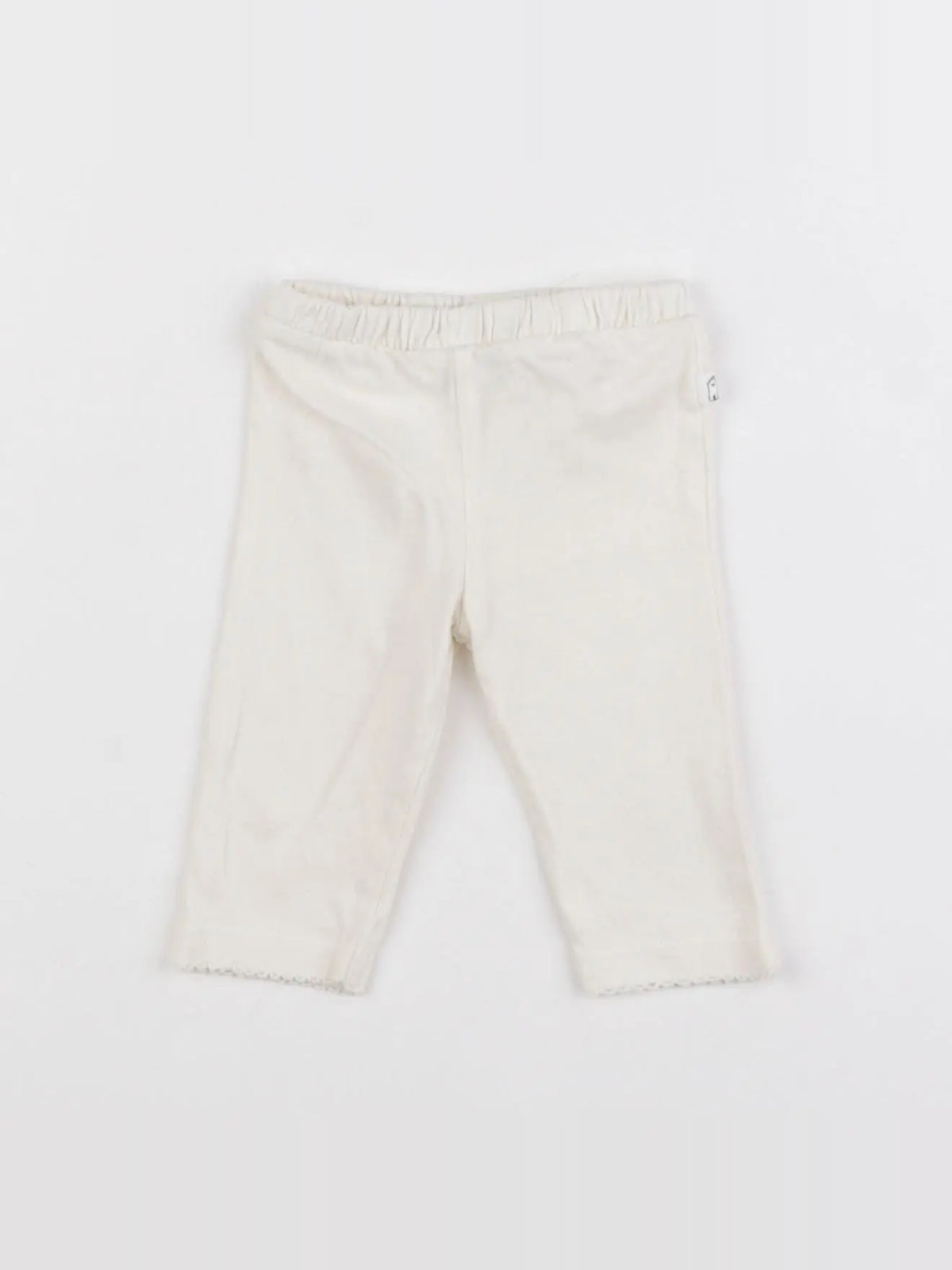 Tape à l'oeil - legging blanc - 3 mois