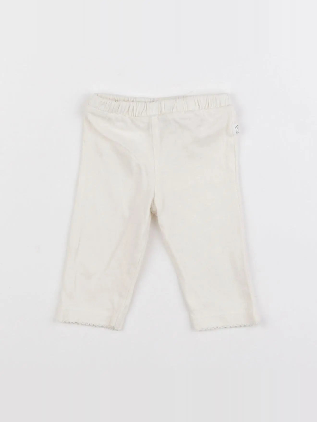 Tape à l'oeil - legging blanc - 3 mois