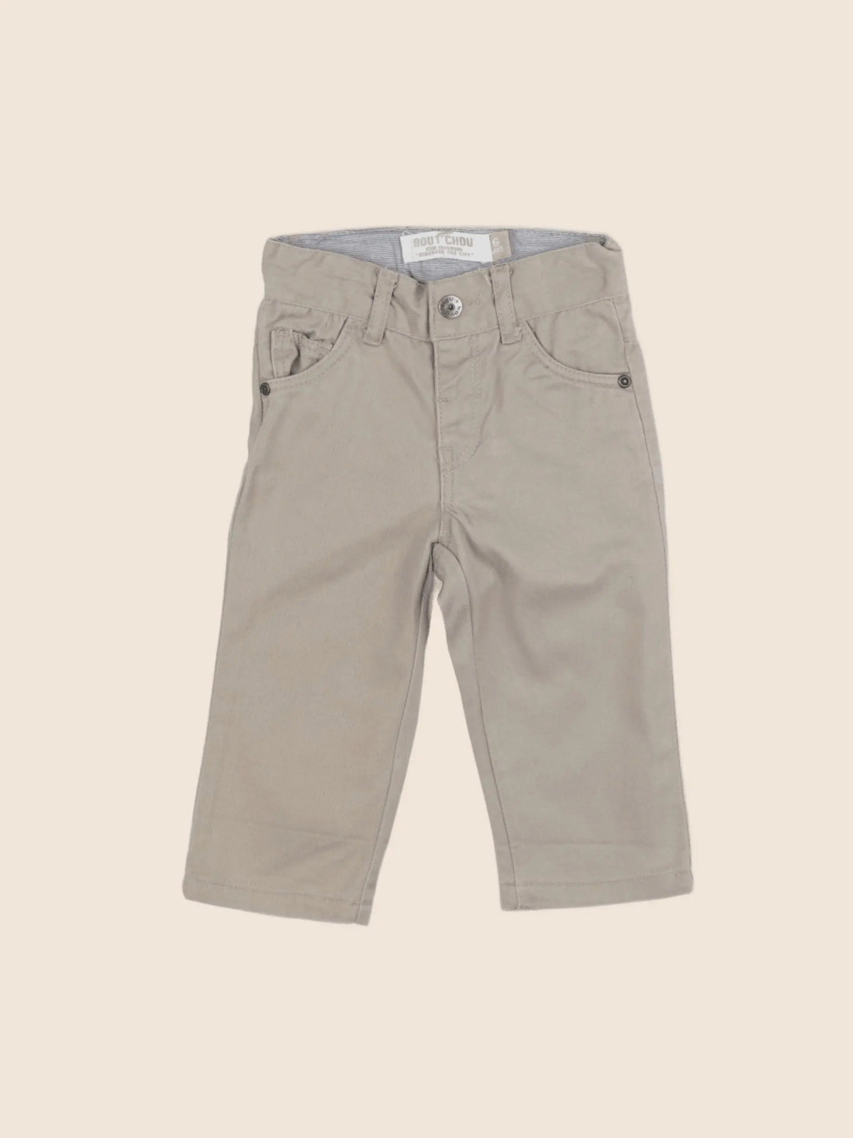 Boutchou - pantalon beige - 6 mois