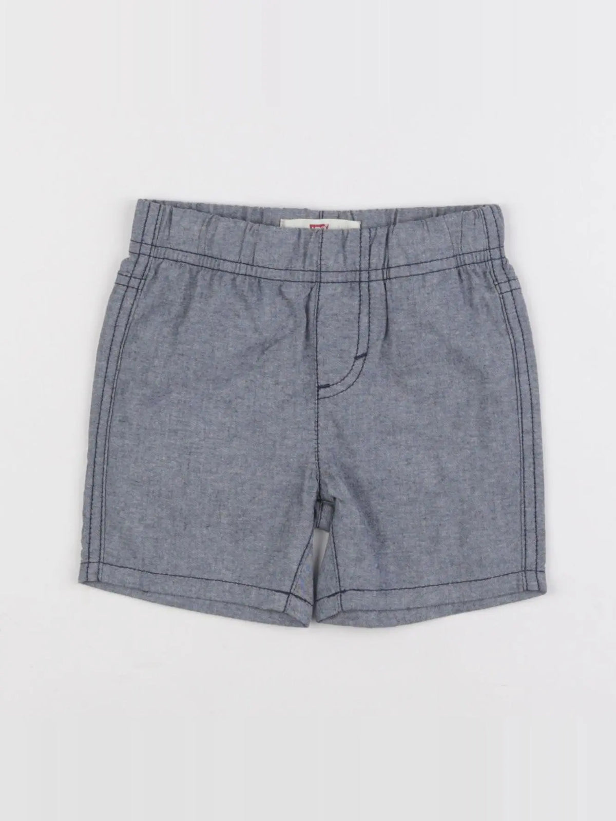 Levi's - short bleu - 6 mois