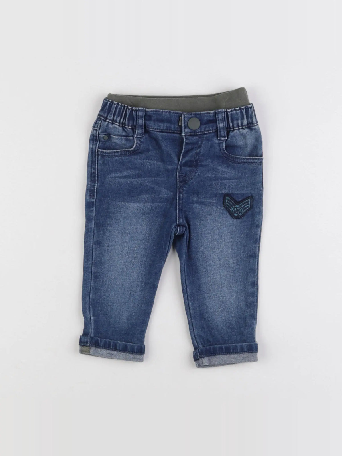 IKKS - jean bleu - 6 mois
